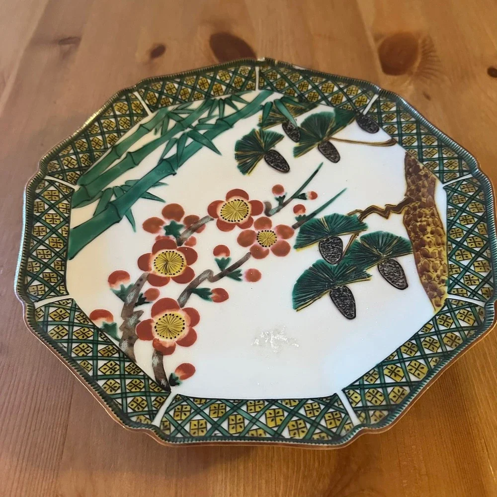 Kutani japanese porcelain